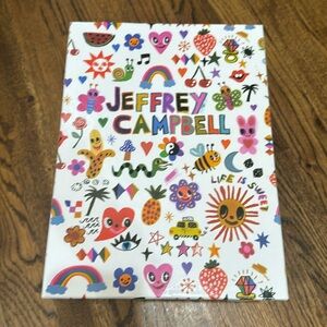 Jeffrey Campbell shoebox with dust bags